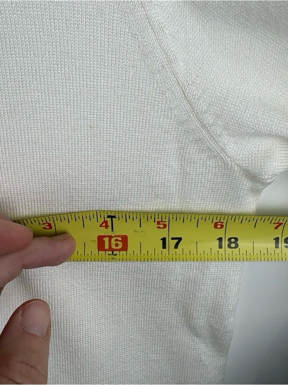 Women’s Vintage Crochet Embroidered Zip Cardigan Sweater Ivory Boho Cottage Sz L - Picture 6 of 8